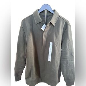 Banana Republic Men's Fleece Long Sleeved Sweater NWT